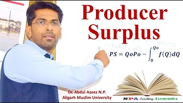 Producer Surplus/ Application Definite Integral/NPA Teaching/ Dr. Abdul Azeez N.P.