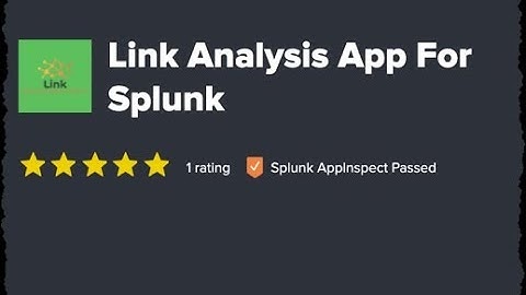 Link Analysis App for Splunk - Introduction