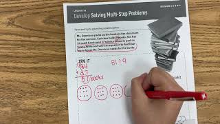 Lesson 10, Day 3: Solving Multi-Step Problems