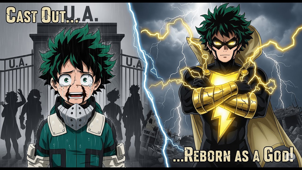 What if Deku Became the New Black Adam Movie