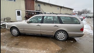 1998 Mercedes E320 W210 Wagon Parts car Walk Around Tour