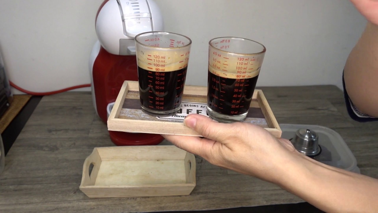 DGPod Reusable capsule vs Dolce Gusto Single-use Pod - YouTube