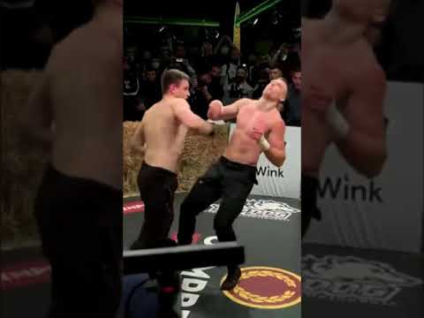 Russian Bare Knuckle Boxing KO👊🏽 #shorts #shortvideo