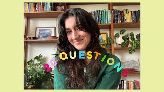 20 Questions Book Tag