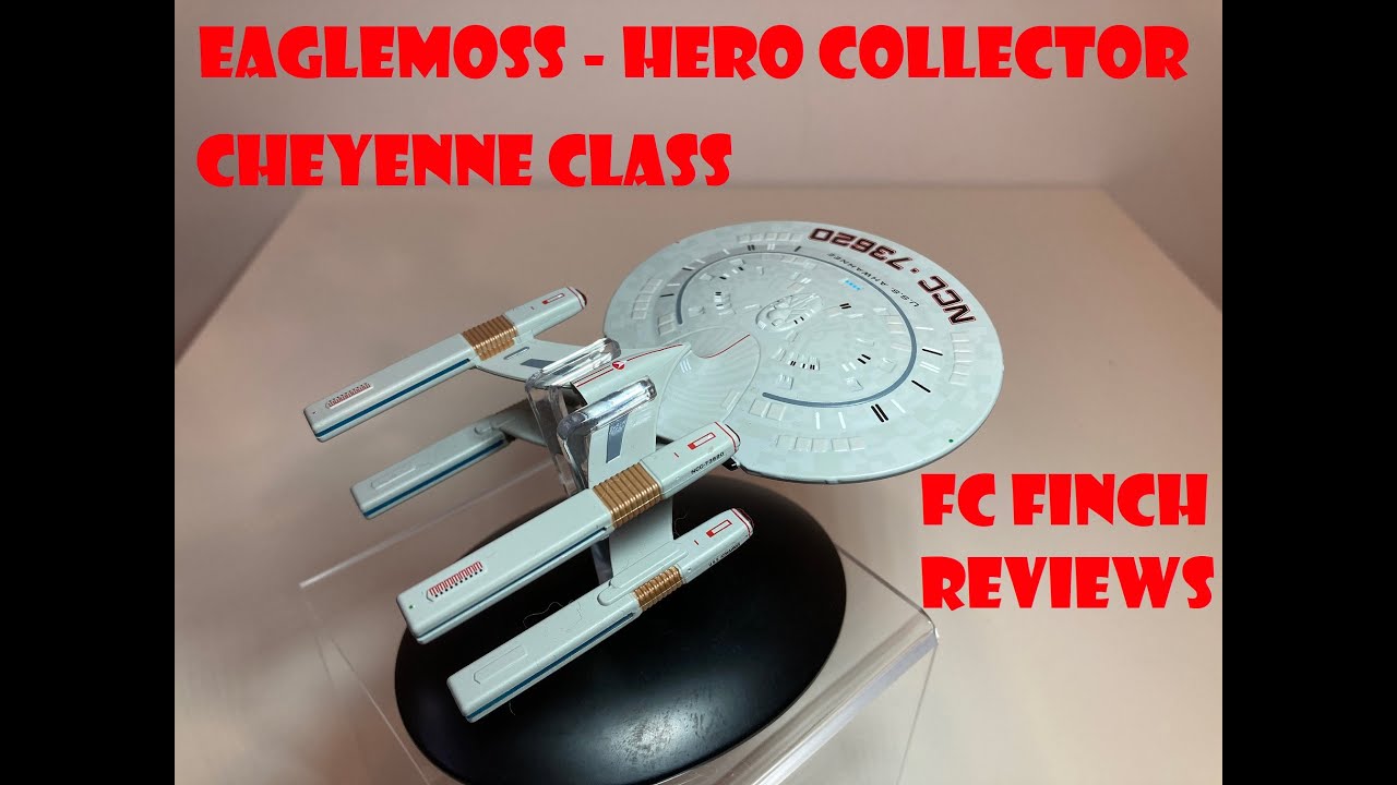 EAGLEMOSS HERO COLLECTOR U.S.S. AHWAHNEE [CHEYENNE CLASS] FINCH