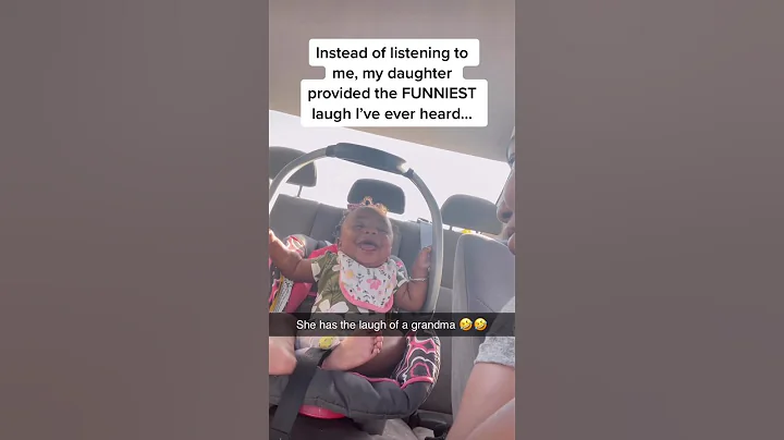 The funniest baby laugh 🤣🤣❤️ #blackbabygoals