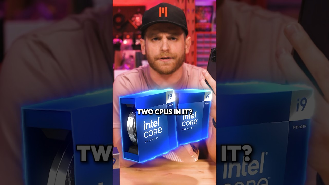 ⁣TWO CPUs in one PC build?! 🤯
