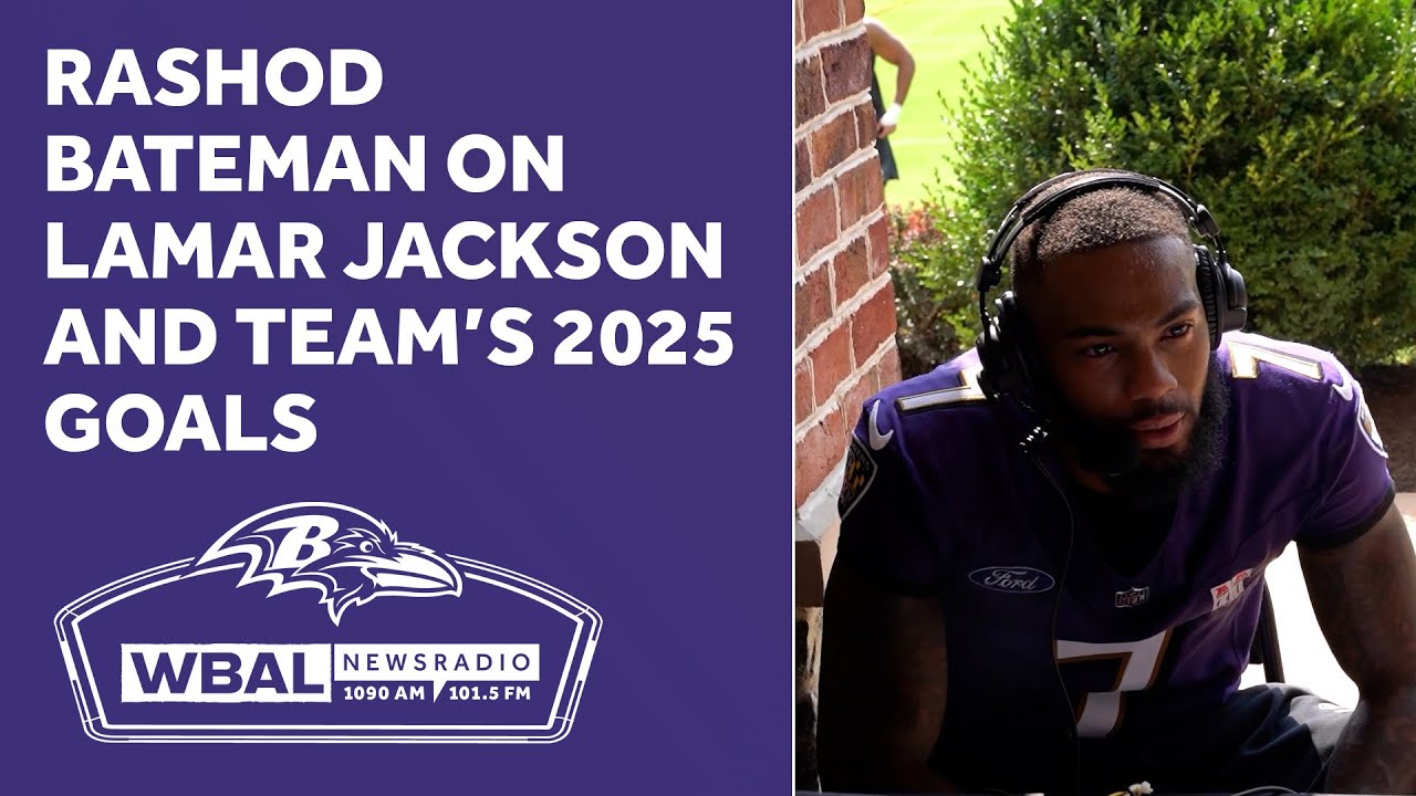 Rashod Bateman Discusses Lamar Jackson's Influence and Further Improvements on Offense