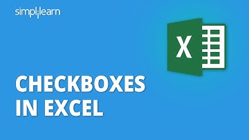Checkboxes In Excel | How To Add Checkboxes In Excel | Excel Basics Tutorial | Simplilearn