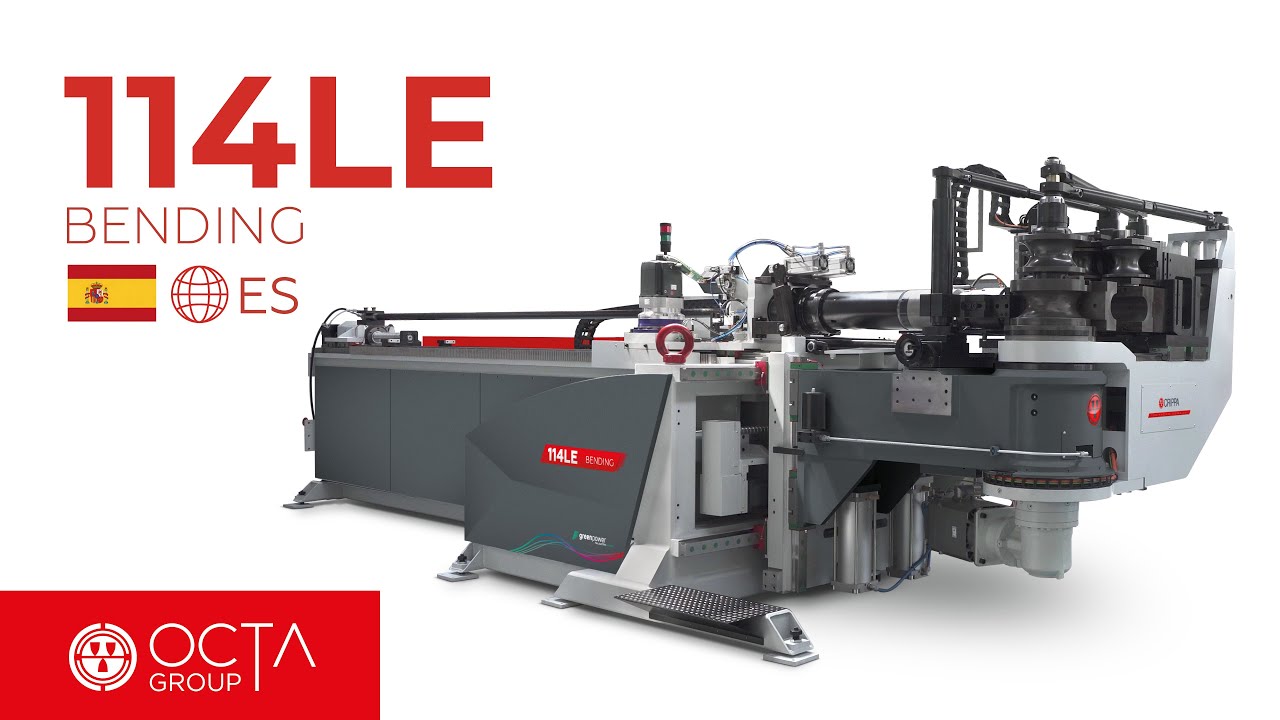 114LE - Máquina curvadora de tubos CNC con ciclo completamente automático - ES
