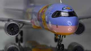 ASSEMBLY|1/144|Zvezda|Airbus a321neo|China Airlines|Pokemon special livery |B-18101|
