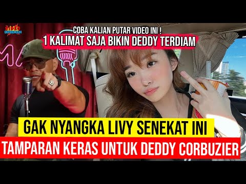 PEDAS ! TAMPARAN KERAS LIVY RENATA BUNGKAM DEDDY CORBUZIER - Deddy Semakin TERPOJOK