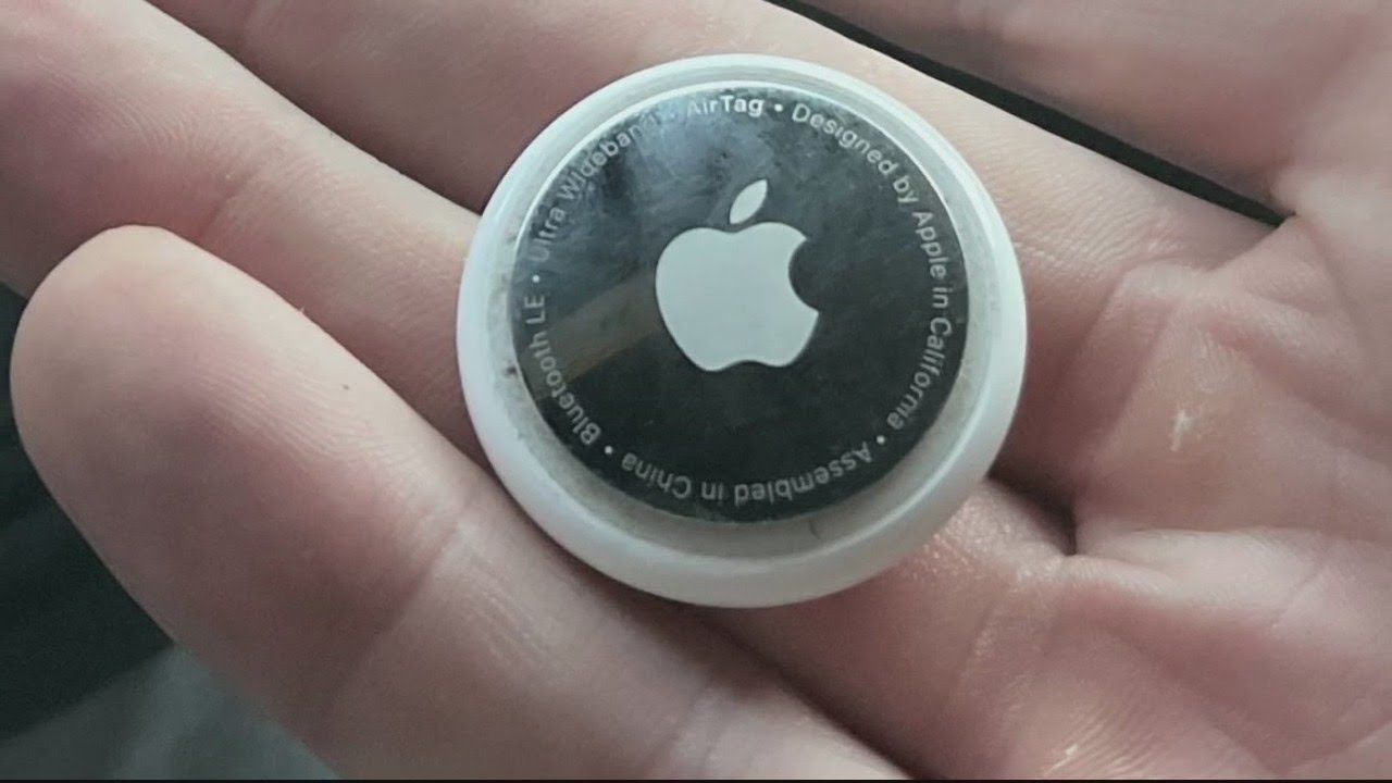 Man finds Apple Air Tag tracker on his Dodge Charger 