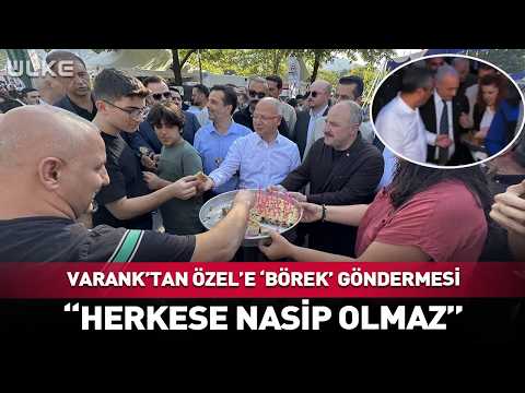 Mustafa Varank's 'Börek' Remark to Özel: "Not Everyone Gets That Opportunity"