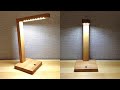 ✅ Настольная лампа из стула своими руками | Diy LED Desk Lamp | Tischlampe aus holz