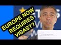 How to get a ETIAS Visa for Europe after 2021