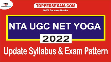 NTA UGC NET YOGA Update Syllabus & Pattern 2022 | Important Questions | Online Test Series | eBook