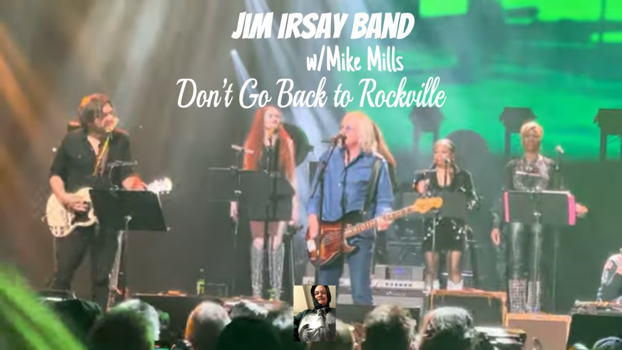 Jim Irsay Band plays Don’t Go Back to Rockville with Mike Mills at The