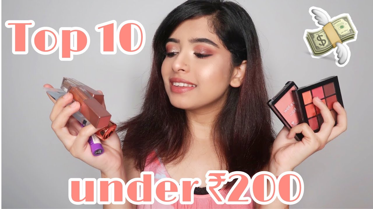 Top 10 Makeup Products Under ₹200 Affordable Makeup for Beginners in