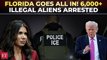 US immigration crackdown | Florida ICE raids arrest 6,000+ illegal aliens in five months