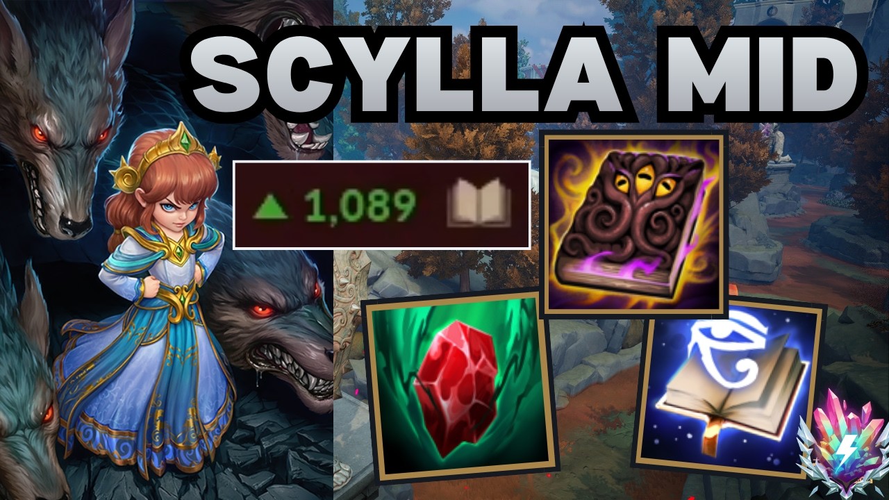 THIS BUILD GIVES 1100 INTELLIGENCE?! - Scylla Mid Deity Smite 2 ...