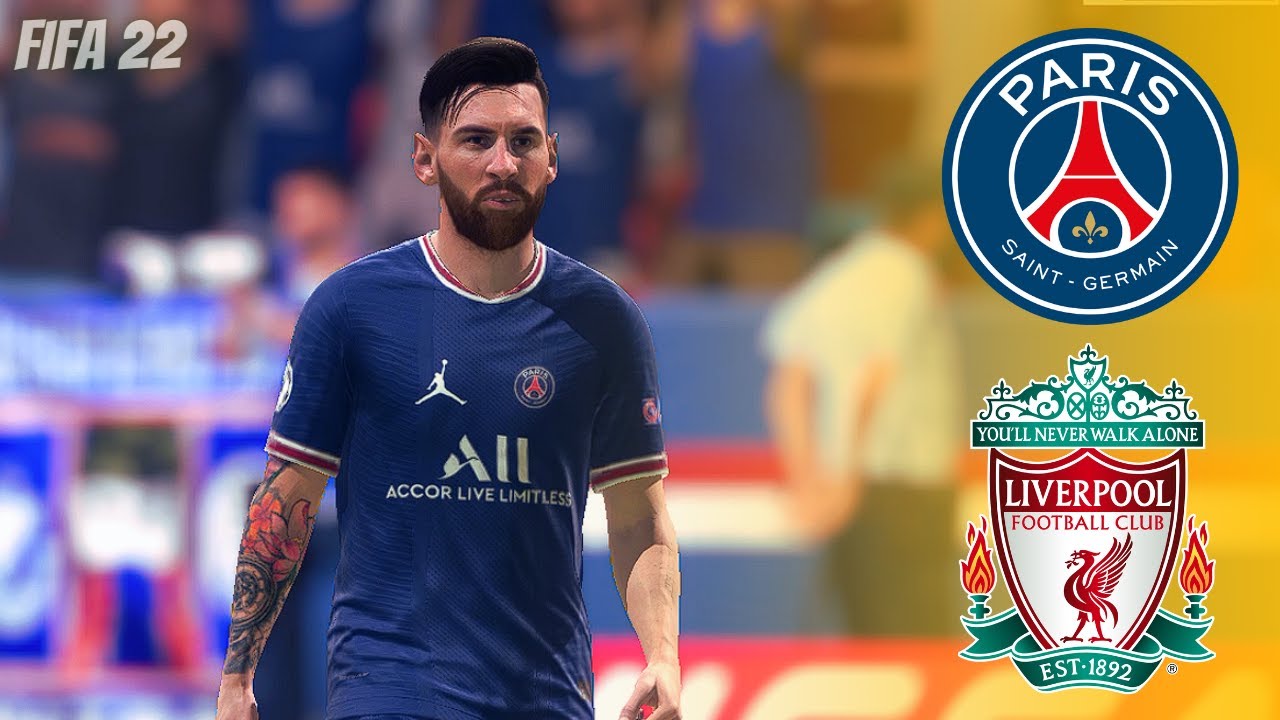 PSG vs Liverpool Highlights, Lionel Messi First Match At PSG FIFA 22