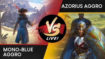 VS Live! | Mono-Blue Aggro VS Azorius Aggro | Match 2 [Standard]