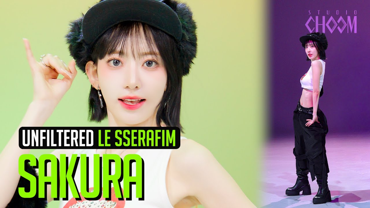 UNFILTERED CAM] LE SSERAFIM SAKURA(사쿠라) 'SPAGHETTI' 4K | STUDIO