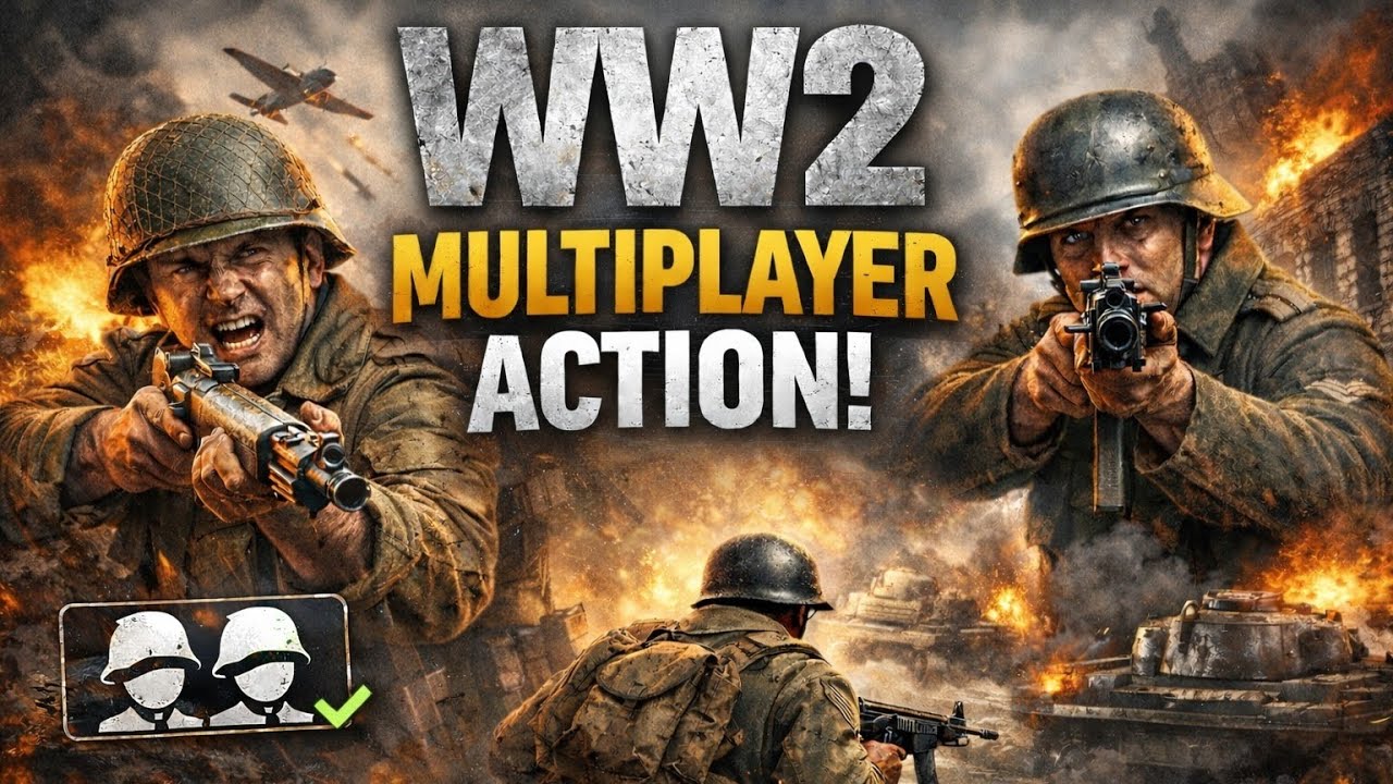 World war 2 Battle Gameplay online game 