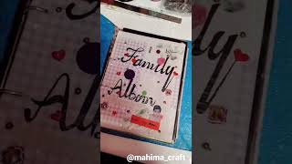 family album #diy #craft #youtubeshorts #video #viral #subscribe #shorts #india