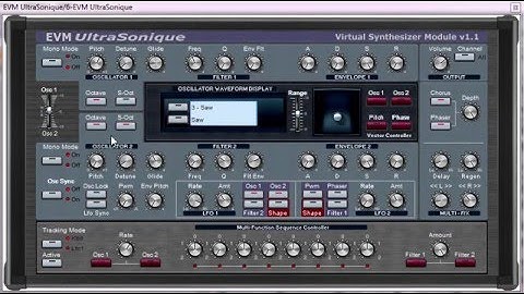 EVM UltraSonique - Free Hybrid Vst Plugin