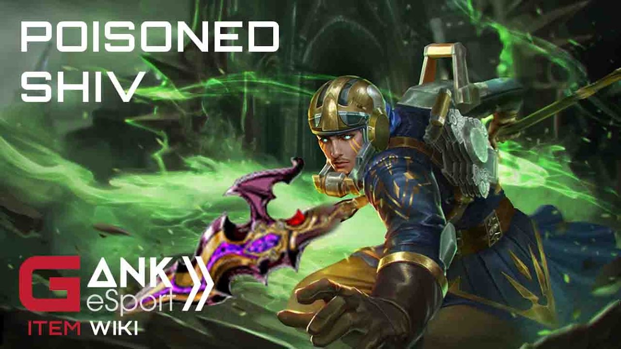 item vainglory  New  [Vainglory] Poisoned Shiv - Dao độc | GankTV ITEM WIKI 2.0