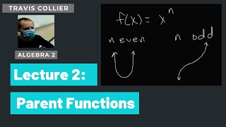 Parent Functions - Full Lecture | Algebra 2