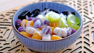 Taiwanese Tri-color Taro Balls ｜台湾三色芋圆❗️