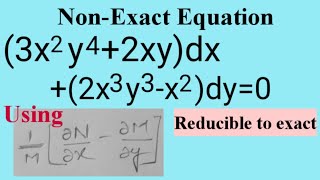 3x 2y 4 2xy dx 2x 3y 3-x 2 dy 0 L602 MathsPulseChinnaiahKalpana