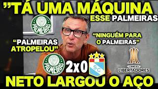 SEE WHAT NETO SAID ABOUT SPORTING CRISTAL 0 X 2 PALMEIRAS! "NOBODY CAN STOP PALMEIRAS, MAN!" screenshot 1