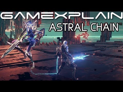 5 Minutes of Astral Chain Gameplay (DIRECT FEED)