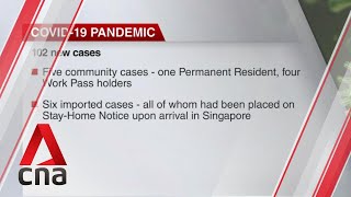 COVID-19 update, Aug 13: Singapore reports 102 new cases