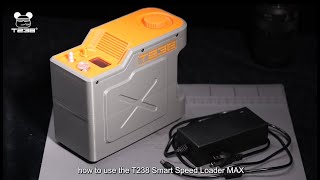 Use 12V DC Power Adaptor with T238 Speed Loader MAX Edition