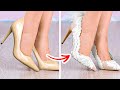 Simple Tips to Makeover Your Old Shoes || Amazing Hacks And Ideas For Your Shoes!