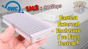 OWC Express 1M2 80Gbps - OWC’s Fastest Portable M.2 NVMe SSD Enclosure to Date! : REVIEW
