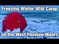 Solo Winter Wild Camp On The West Pennine Moors