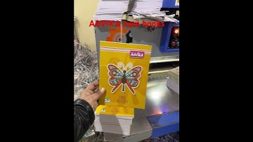Copy cutting ##advikanotebook #notebookfactory #machine #paperart #wholesale #copybook #notebook