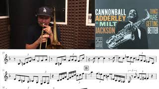 Cannonball Adderley on Things Are Getting Better