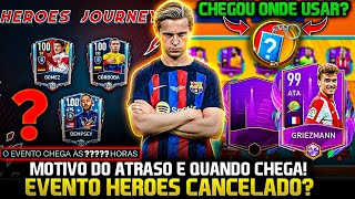 QUANDO CHEGA OS HEROES? O MOTIVO DO ATRASO FOI ESSE +NOVIDADES FÉRIAS DE VERÃO | FIFA MOBILE 22