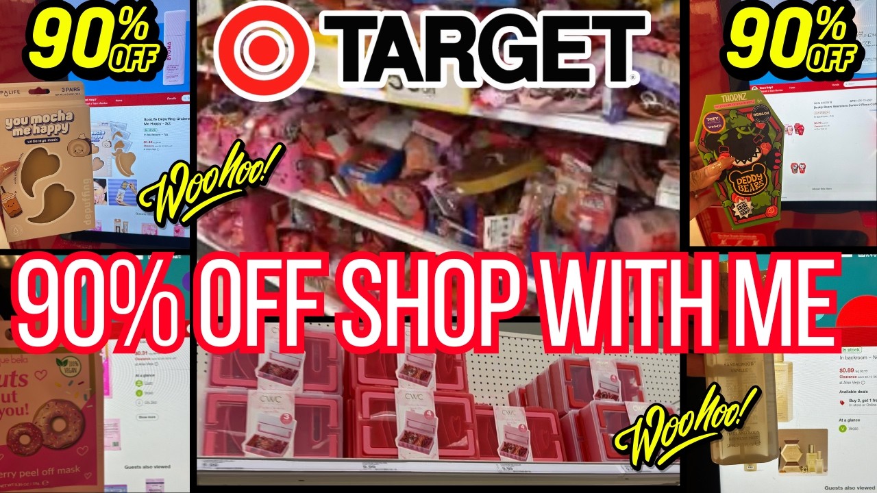 TARGET HIT 90% OFF CLEARANCE🚨TARGET RUN CLEARANCE🚨IN STORE SHOP WITH ME 