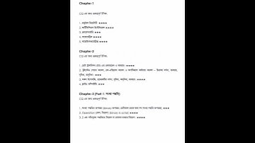 HSC 2023 ICT.Most Important Suggestion and important topics.