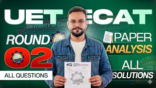 ECAT UET 17th June Paper | UET Day 01 All Mcqs With Solution | MCQs &amp; Insights for UET ECAT 02