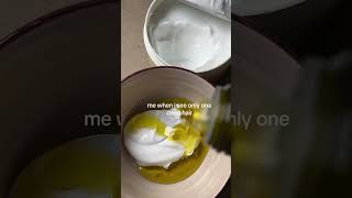 me when i see only one dead hair @sophiiaa.sth #hairmask #haircare #healthyhair