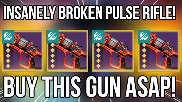 THIS NEW PULSE RIFLE IS ABSOLUTELY BROKEN! (This Should NOT Be Possible...)